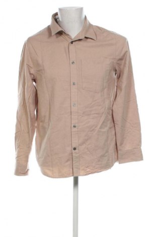 Herrenhemd H&M, Größe M, Farbe Beige, Preis 8,49 €