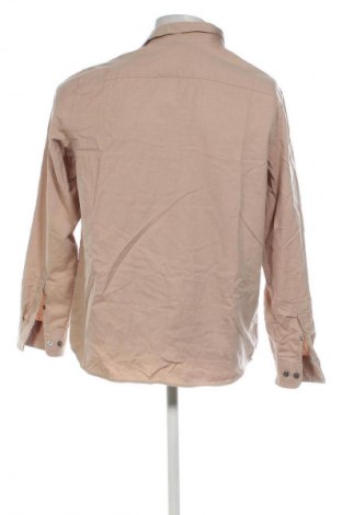 Herrenhemd H&M, Größe M, Farbe Beige, Preis 8,49 €