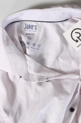 Herrenhemd Jake*s, Größe L, Farbe Weiß, Preis € 23,53