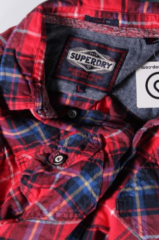 Herrenhemd Superdry, Größe L, Farbe Mehrfarbig, Preis € 11,49