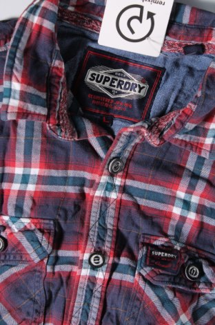 Herrenhemd Superdry, Größe L, Farbe Mehrfarbig, Preis 26,49 €