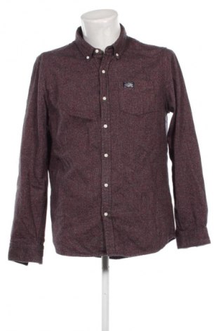 Herrenhemd Superdry, Größe XL, Farbe Rot, Preis € 27,49