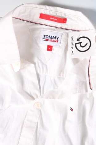 Pánská košile  Tommy Jeans, Velikost L, Barva Bílá, Cena  839,00 Kč