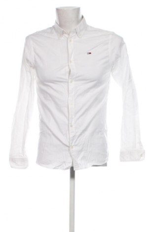 Cămașă de bărbați Tommy Jeans, Mărime S, Culoare Alb, Preț 111,99 Lei