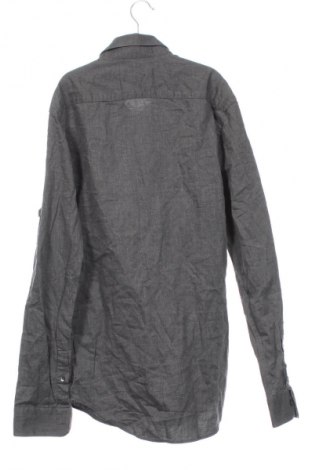 Herrenhemd Zara Man, Größe M, Farbe Grau, Preis 9,99 €