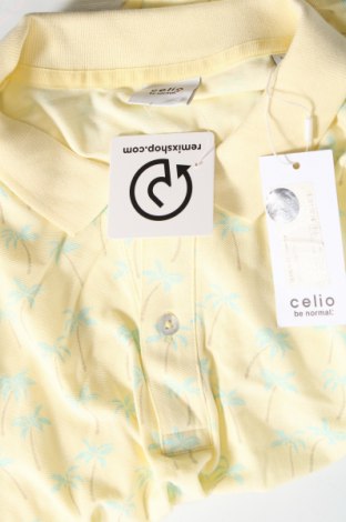 Ανδρικό t-shirt Celio, Μέγεθος L, Χρώμα Κίτρινο, Τιμή 11,49 €