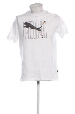 Tricou de bărbați PUMA, Mărime M, Culoare Alb, Preț 158,00 Lei