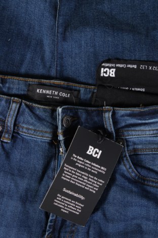 Męskie jeansy Kenneth Cole, Rozmiar M, Kolor Niebieski, Cena 293,99 zł