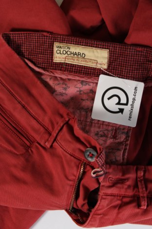 Herrenhose Maison Clochard, Größe M, Farbe Rot, Preis 26,99 €