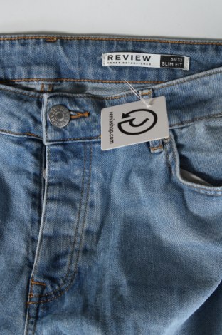 Męskie jeansy Review, Rozmiar XL, Kolor Niebieski, Cena 153,99 zł