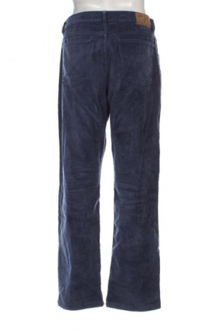 Pantaloni raiați de bărbați Atlas For Men, Mărime L, Culoare Albastru, Preț 128,99 Lei