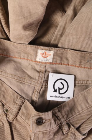 Pantaloni raiați de bărbați Dockers, Mărime L, Culoare Bej, Preț 223,99 Lei