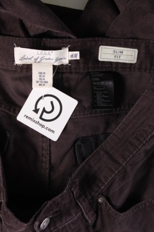 Herren Cordhose H&M L.O.G.G., Größe L, Farbe Braun, Preis € 27,49