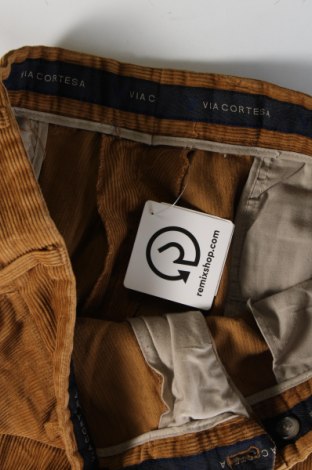 Herren Cordhose Via Cortesa, Größe L, Farbe Braun, Preis € 15,49