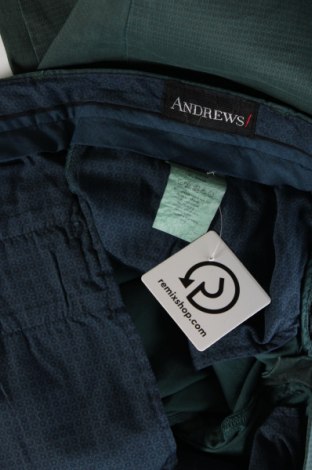 Pantaloni de bărbați Andrews, Mărime L, Culoare Verde, Preț 85,99 Lei