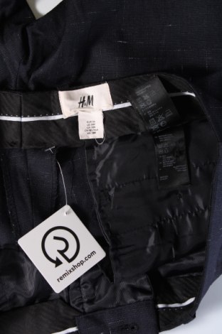 Pantaloni de bărbați H&M, Mărime XL, Culoare Albastru, Preț 58,99 Lei