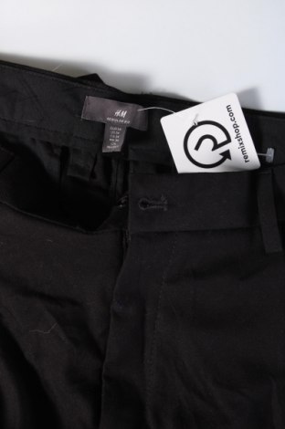 Pantaloni de bărbați H&M, Mărime L, Culoare Negru, Preț 64,99 Lei