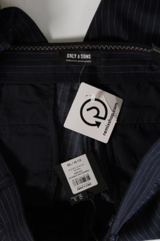 Herrenhose Only & Sons, Größe L, Farbe Blau, Preis 23,99 €