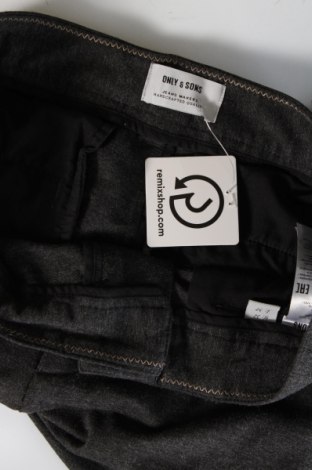 Pantaloni de bărbați Only & Sons, Mărime M, Culoare Gri, Preț 64,99 Lei