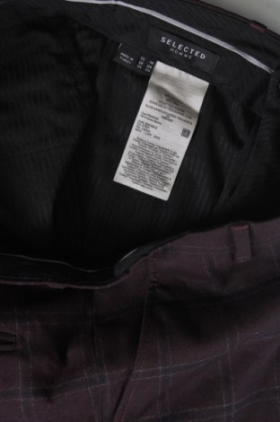 Pantaloni de bărbați Selected Homme, Mărime M, Culoare Roșu, Preț 157,99 Lei