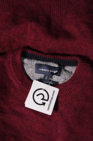 Herrenpullover Andrew James, Größe S, Farbe Rot, Preis € 22,99