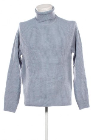 Herrenpullover Bershka, Größe L, Farbe Blau, Preis 24,99 €