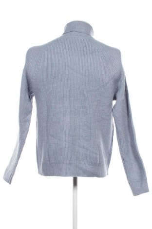 Herrenpullover Bershka, Größe L, Farbe Blau, Preis 24,99 €