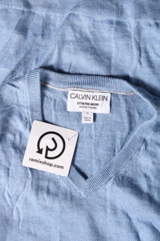 Herrenpullover Calvin Klein, Größe M, Farbe Blau, Preis 34,99 €