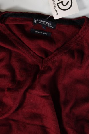 Herrenpullover Cambridge, Größe XL, Farbe Rot, Preis € 14,49