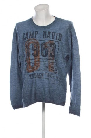 Herrenpullover Camp David, Größe XXL, Farbe Blau, Preis 28,49 €