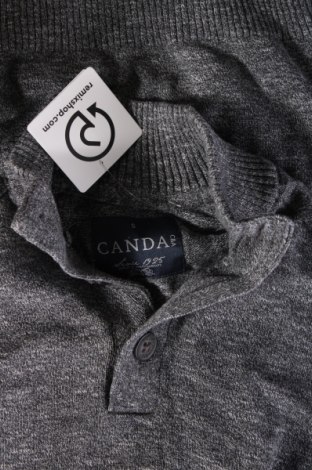 Herrenpullover Canda, Größe S, Farbe Grau, Preis € 11,49