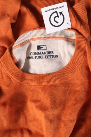 Herrenpullover Commander, Größe L, Farbe Orange, Preis € 14,99