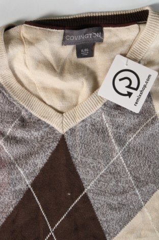 Męski sweter Covington, Rozmiar XL, Kolor Beżowy, Cena 56,99 zł