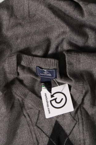 Herrenpullover Dockers, Größe L, Farbe Grau, Preis 28,49 €