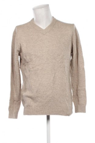 Herrenpullover Dressmann, Größe M, Farbe Beige, Preis € 19,99