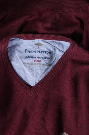 Herrenpullover Fynch-Hatton, Größe L, Farbe Rot, Preis 26,49 €