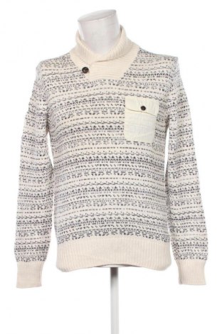 Herrenpullover H&M L.O.G.G., Größe M, Farbe Weiß, Preis € 24,99