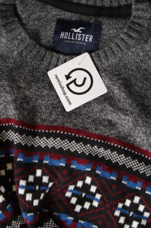 Męski sweter Hollister, Rozmiar L, Kolor Szary, Cena 77,99 zł