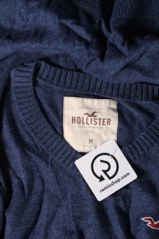 Ανδρικό πουλόβερ Hollister, Μέγεθος M, Χρώμα Μπλέ, Τιμή 15,49 €