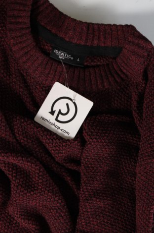 Herrenpullover Identic, Größe L, Farbe Rot, Preis 12,99 €