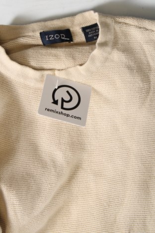 Herrenpullover Izod, Größe M, Farbe Beige, Preis 19,99 €