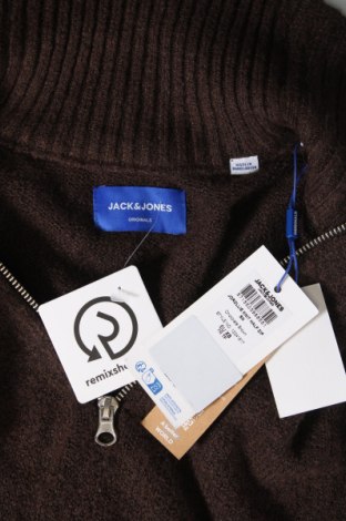 Мъжки пуловер Jack & Jones, Размер XS, Цвят Кафяв, Цена 36,52 лв.