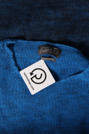 Herrenpullover Jack & Jones, Größe M, Farbe Blau, Preis 28,99 €