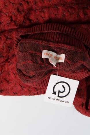 Herrenpullover Knox Rose, Größe M, Farbe Rot, Preis € 12,99