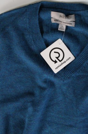 Herrenpullover Marks & Spencer, Größe XL, Farbe Blau, Preis 21,99 €