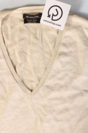 Męski sweter Massimo Dutti, Rozmiar M, Kolor Beżowy, Cena 95,99 zł