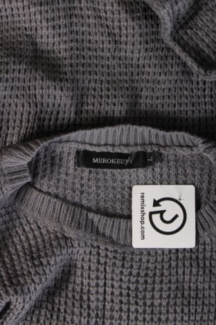 Herrenpullover Merokeety, Größe L, Farbe Grau, Preis € 14,49