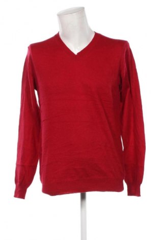 Herrenpullover Monoprix Homme, Größe L, Farbe Rot, Preis 20,99 €