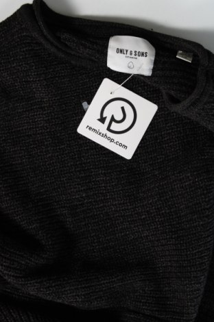 Herrenpullover Only & Sons, Größe L, Farbe Schwarz, Preis € 14,49