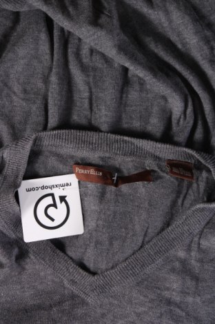 Herrenpullover Perry Ellis, Größe M, Farbe Grau, Preis € 33,99